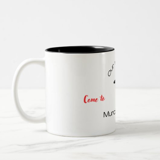 Turquie assassinée - Mug à 2 tons (Gauche)