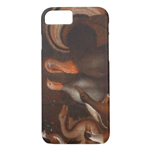 Turquie Canards Pigeon Thanksgiving H coque iphone (Dos)