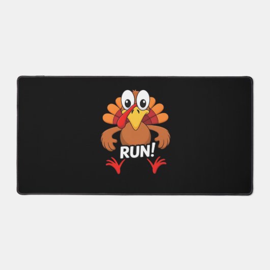 Turquie courir Thanksgiving en T-shirt classique (Recto)