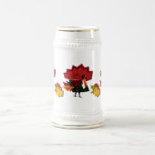 Turquie et Citrouille Thanksgiving Gig Mugs (Centre)