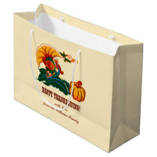Turquie et design Citrouille Thanksgiving Sacs cad