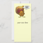 Turquie Good Eats Carte de rack d'affaires (Dos)