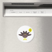 Turquie Heure Thanksgiving Magnet (In Situ (Lave-vaisselle))