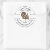 Turquie Jerky Étiquette (Sac)