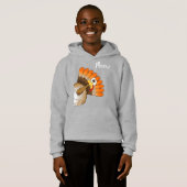 Turquie Meow Sweat - shirt à capuche (Devant entier)