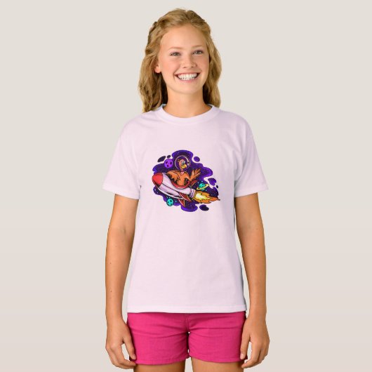 Turquie Monter Un T-shirt Rocket Space Rocket (Devant entier)