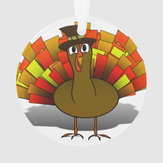 Turquie pèlerin Thanksgiving (dos)