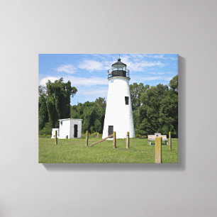 Turquie Point Phare, Maryland toile Imprimer