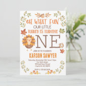 Turquie Thankesgiving Première invitation (Debout devant)