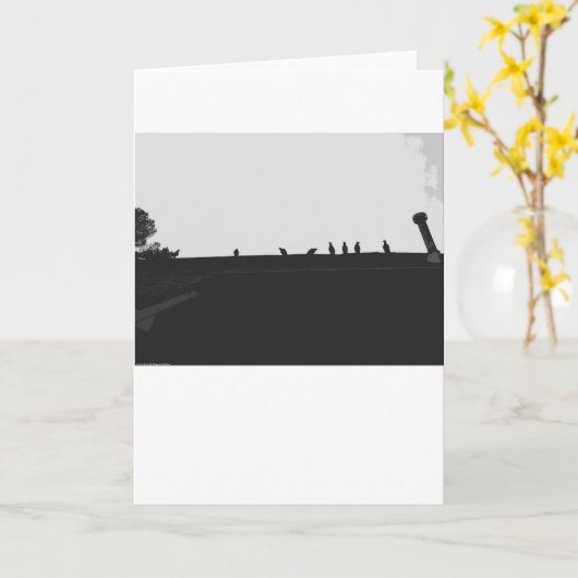 Turquie Vulcain Silhouette, carte (Fleur jaune)