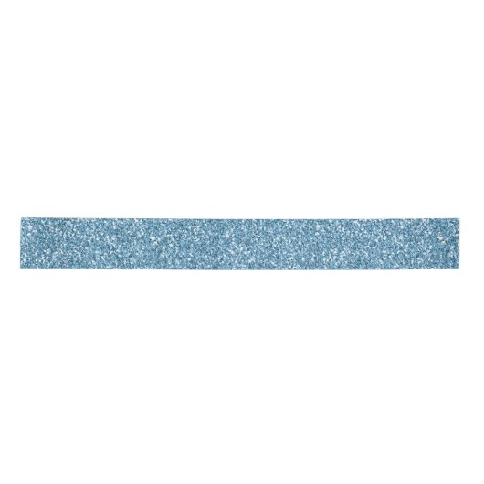 Turquoise Aqua Blue Glam Glitter       Lint (Voorkant)