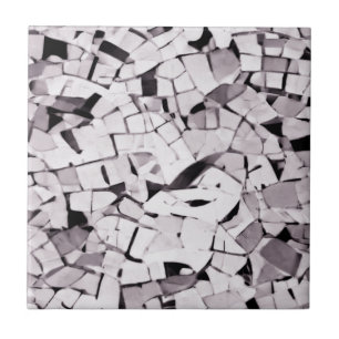 Turquoise aquamarine trolde mozaïek tegeltje