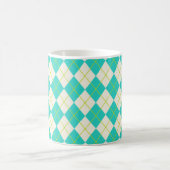 Turquoise Argyle Mok (Center)