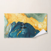 Turquoise Bad Handdoek (Handdoek)