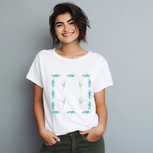 Turquoise Ballerina T-shirt