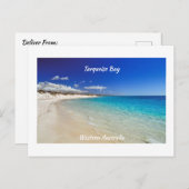 Turquoise Bay, Western Australia Briefkaart (Voorkant / Achterkant)
