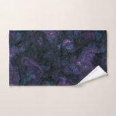Turquoise blauw en amethist Stone Bad Handdoek (Handdoek)
