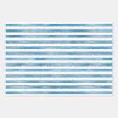 Turquoise blauwe bruiloft inpakpapier vel (Voorkant 3)