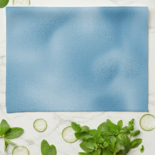 Turquoise blauwe bruiloft theedoek