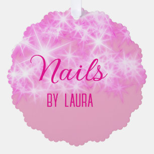 Turquoise blauwgroen agaat aqua nagels naam toevoe ornament kaart