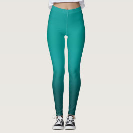 Turquoise Blauwgroen Leggings