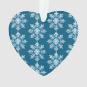 Turquoise Bleu Bleu Blanc Flube de neige Nom de No (dos)