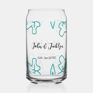 Turquoise bleu couple marié date flstylish