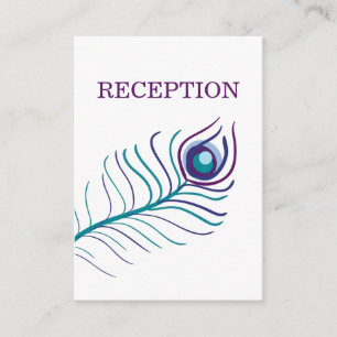 turquoise bleu paon mariage réception invitation