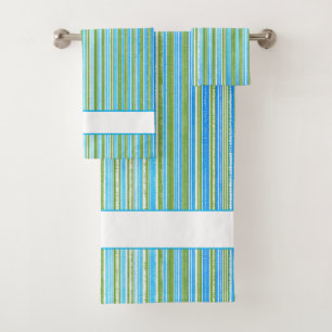 Turquoise, bleu, vert et blanc