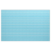 Turquoise Blue en White Stripes Stof (Fat Quarter)