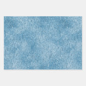 Turquoise Blue Glitter Animal Prins Inpakpapier Vel (Voorkant 3)