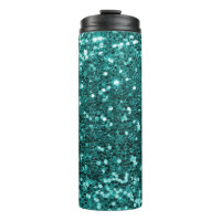 Turquoise Blue Glitter Faux Glitter Sparkle