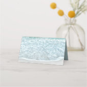 Turquoise Blue Ocean Beach bruiloft (Achterkant)