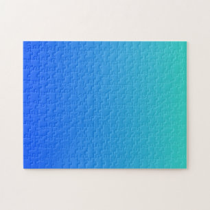 Turquoise Blue Ombre Legpuzzel