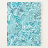 Turquoise Blue Paisley (Dos)