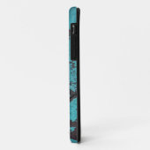 Turquoise Blue Rusted Case-Mate iPhone Case (Achterkant/links)
