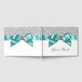 Turquoise Blue Silver Anniversaire Mariage Livre d (Complet)
