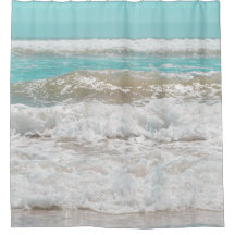 Turquoise Blue Sky Ocean Zee Waves Foam