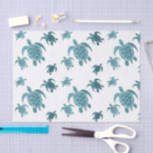 Turquoise Blue Zee Turtle Marine Tissuepapier (Craft)