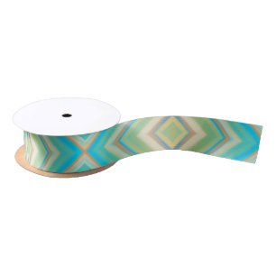 Turquoise Blues Alternative Diamond Pattern Lint