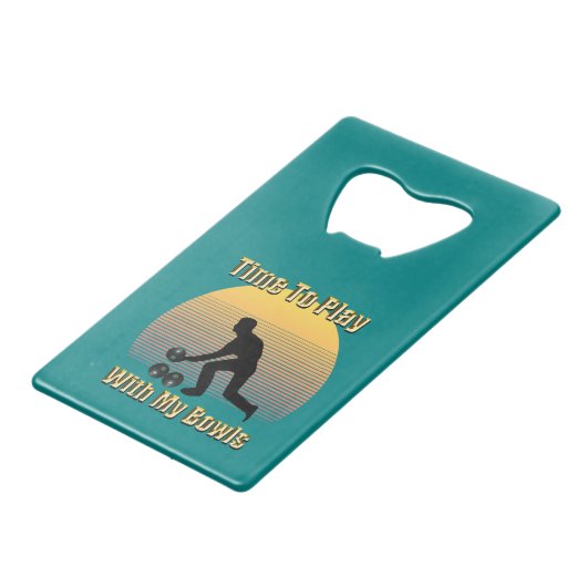 Turquoise Bowles de pelouse Playtime, ouverture de (Dos Angle)