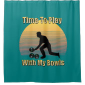 Turquoise Bowls De Pelouse Playtime, Rideau De Dou (Devant)