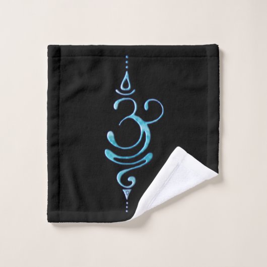 Turquoise Breathe (Gant de toilette)