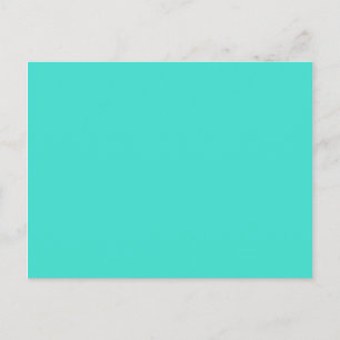 Turquoise Briefkaart