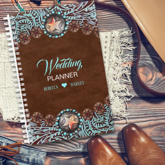 turquoise bruin cowboy land western bruiloft planner