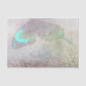 Turquoise Butterfly Wing  handschrift Tissuepapier (Voorkant)