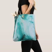 Turquoise Carrara Draagtas (Dichtbij)