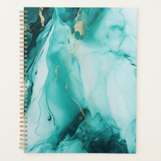 Turquoise Carrara Planner