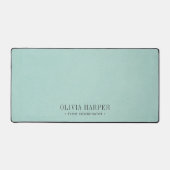 Turquoise Chic Elegant FAKE Cuir PROFESSIONNEL (Recto)