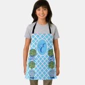 Turquoise Chinoiserie Ginger Jar Jars Topiary Schort (Insitu)